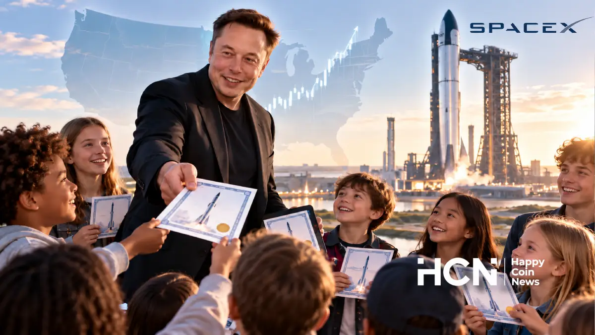 Маск хочет раздать детям США акции SpaceX на $11 млрд. Как это реализовать?
