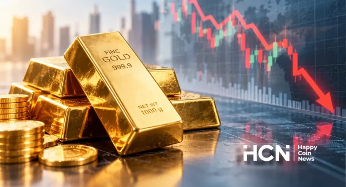 HCN AI Analyst: золото может снизиться до $3918 в базовом сценарии на 30 дней