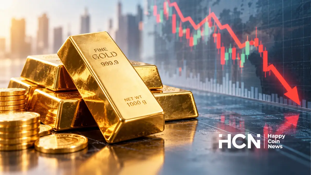 HCN AI Analyst: золото может снизиться до $3918 в базовом сценарии на 30 дней