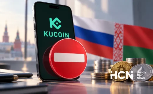 Криптобиржа KuCoin прекратила обслуживание пользователей из России и Белоруссии