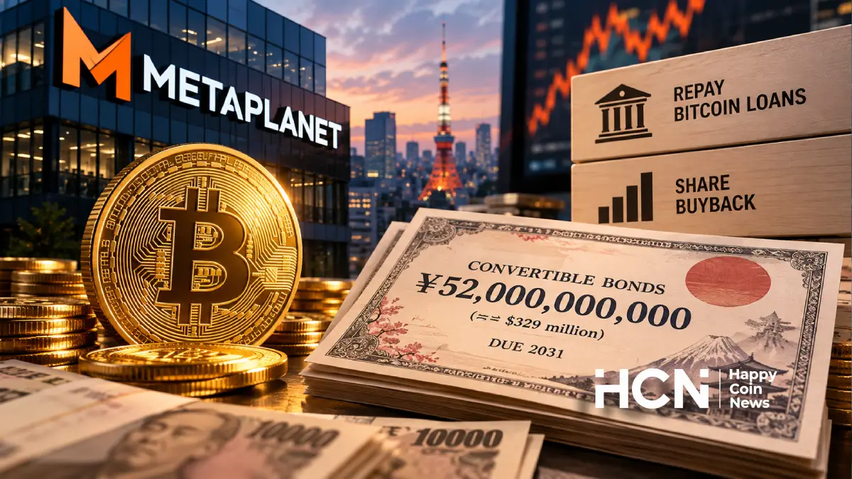 Metaplanet привлечёт ¥52 млрд для погашения биткоин-кредитов и выкупа акций