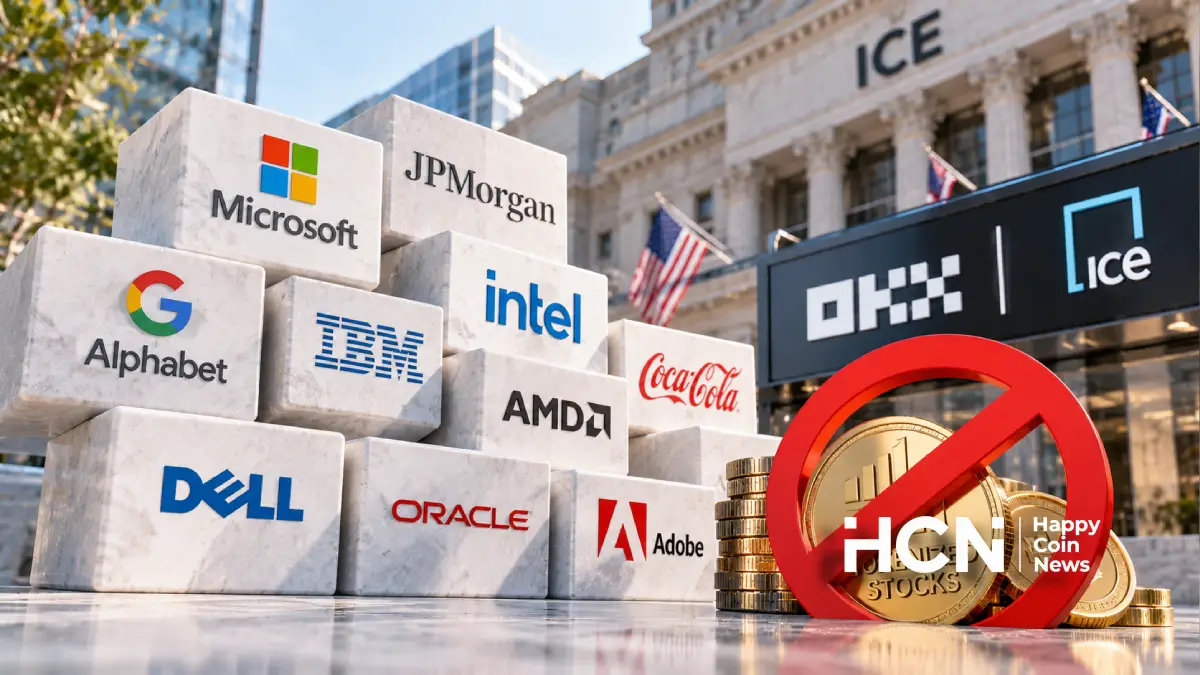 Microsoft, JPMorgan и ещё 31 компания запретили токенизацию своих акций на OKXICE