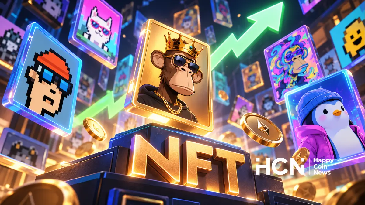 Продажи NFT выросли на 66,58% до $76,56 млн, сеть биткоина вышла на первое место