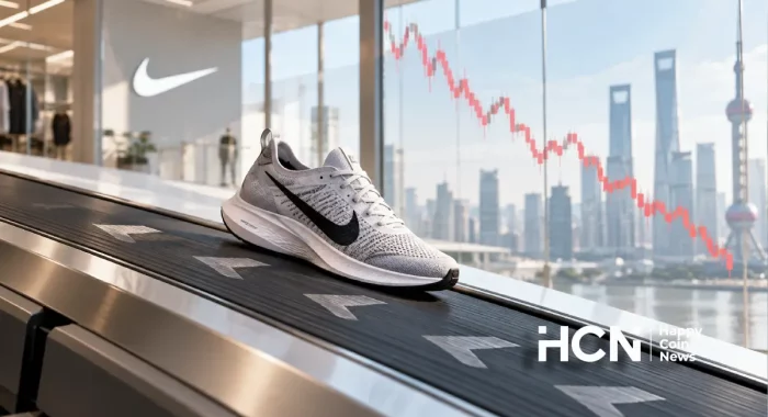 За 2026 год акции Nike потеряли половину стоимости из-за слабых онлайн-продаж