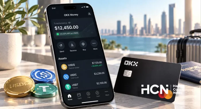 OKX Money предлагает до 10% на USDG и платежи по карте, но это не банковский депозит