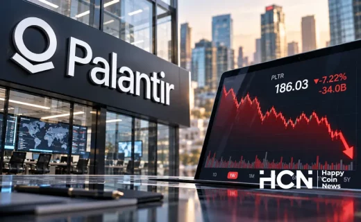 Фондовый рынок в упадке: акции компании Palantir потеряли 11% всего за неделю