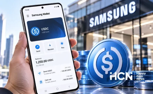 Samsung добавит переводы USDC в кошелёк Wallet для 82 млн устройств Galaxy