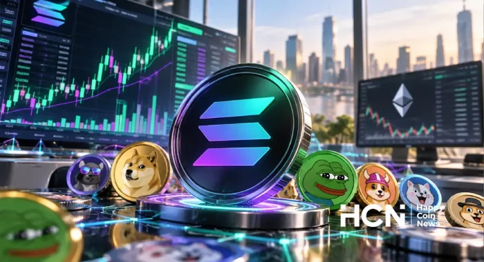 Solana вернула 91% рынка мемкоинов после снижения активности Robinhood Chain