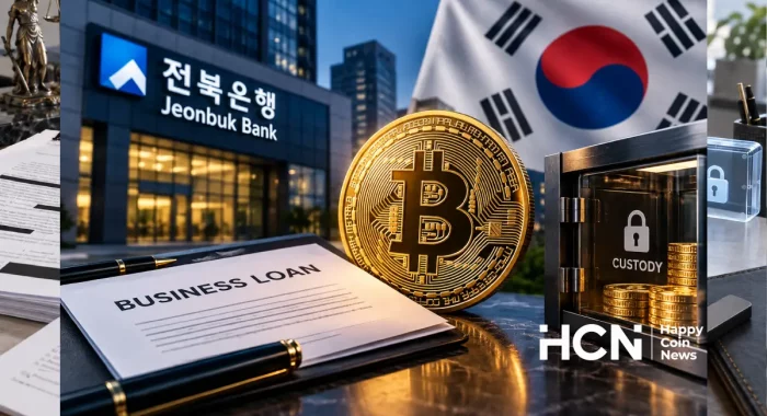 Банк Южной Кореи выдал кредит под биткоин, не принимая BTC на баланс