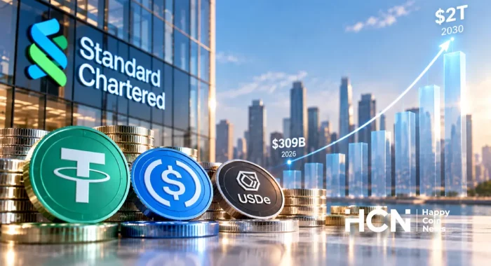 Standard Chartered: стейблкоины достигнут $2 трлн к 2030 году