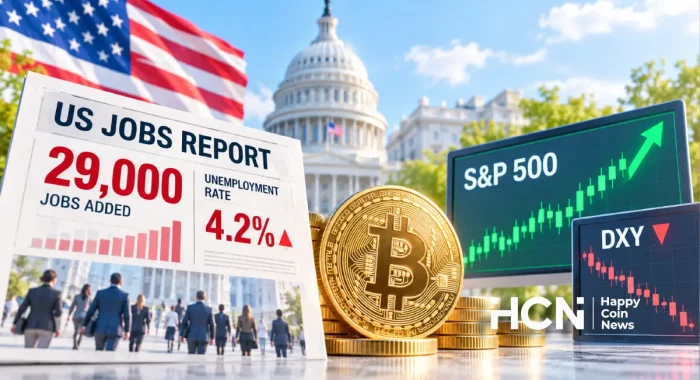 Слабые данные о занятости в США не помешали росту биткоина до $87,000