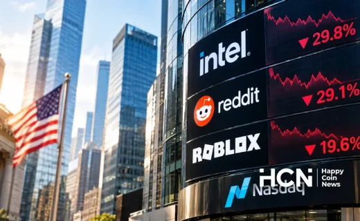 Фондовый рынок США превратился в рынок мемкоинов: Intel и Reddit рухнули на 30%